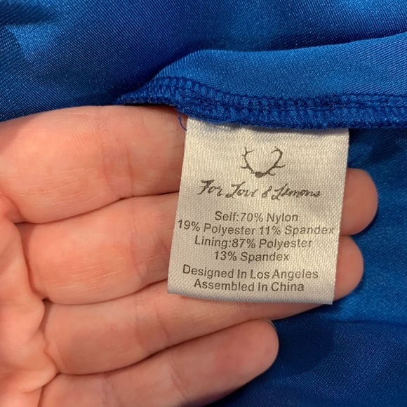 Beautiful For Love & Lemons 🍋 Lace Blue Dress! - Picture 8 of 8